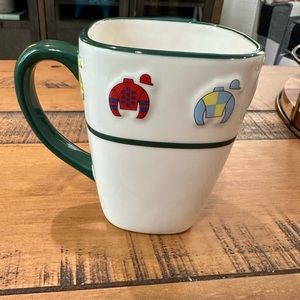 Keeneland jockey horse mug
